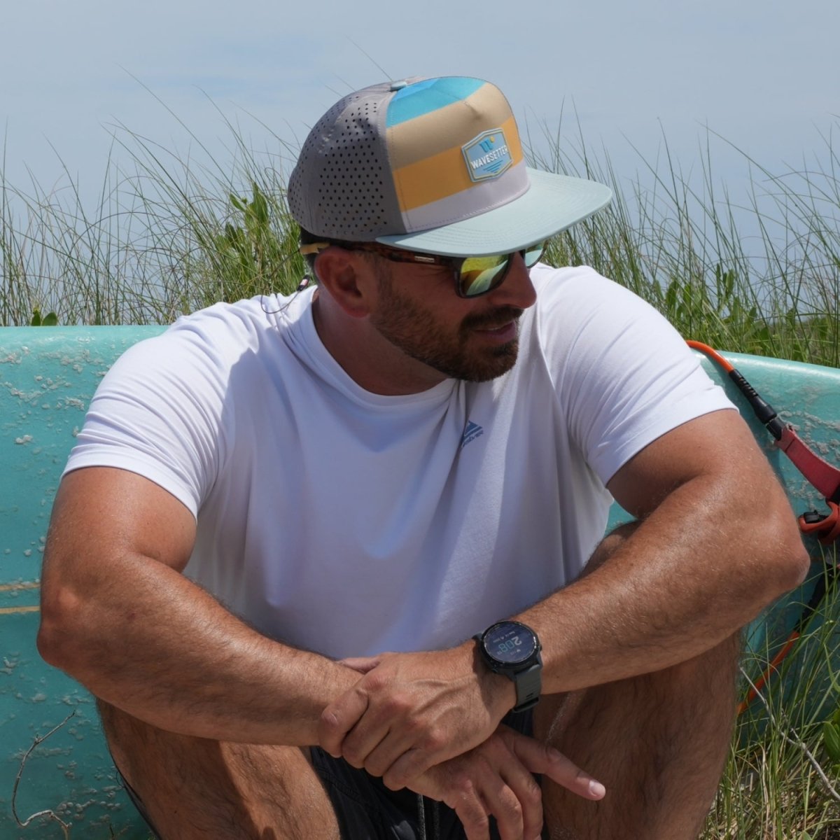 Seagrass Drift | Magic Hour Collection | Flat Brim - WaveSetter