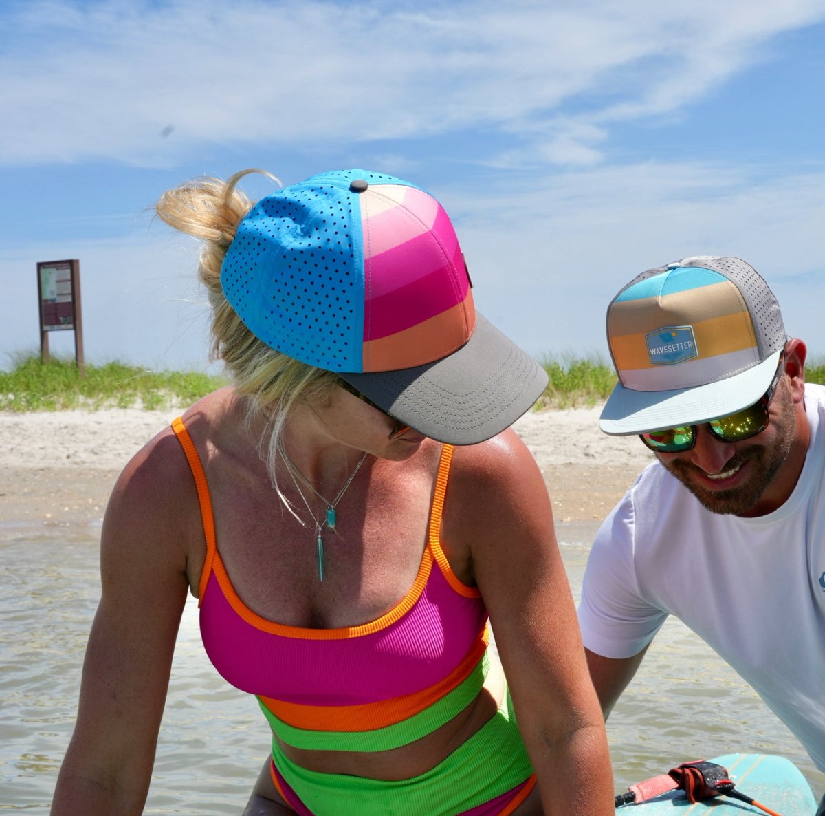 Tropical Sunset | Magic Hour Collection | Curved Brim - WaveSetter